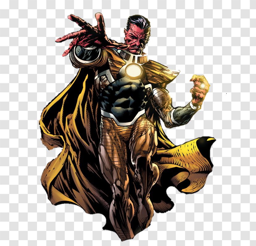 Parallax Sinestro Green Lantern Hal Jordan Superhero - Deviantart - Dc Comics Transparent PNG
