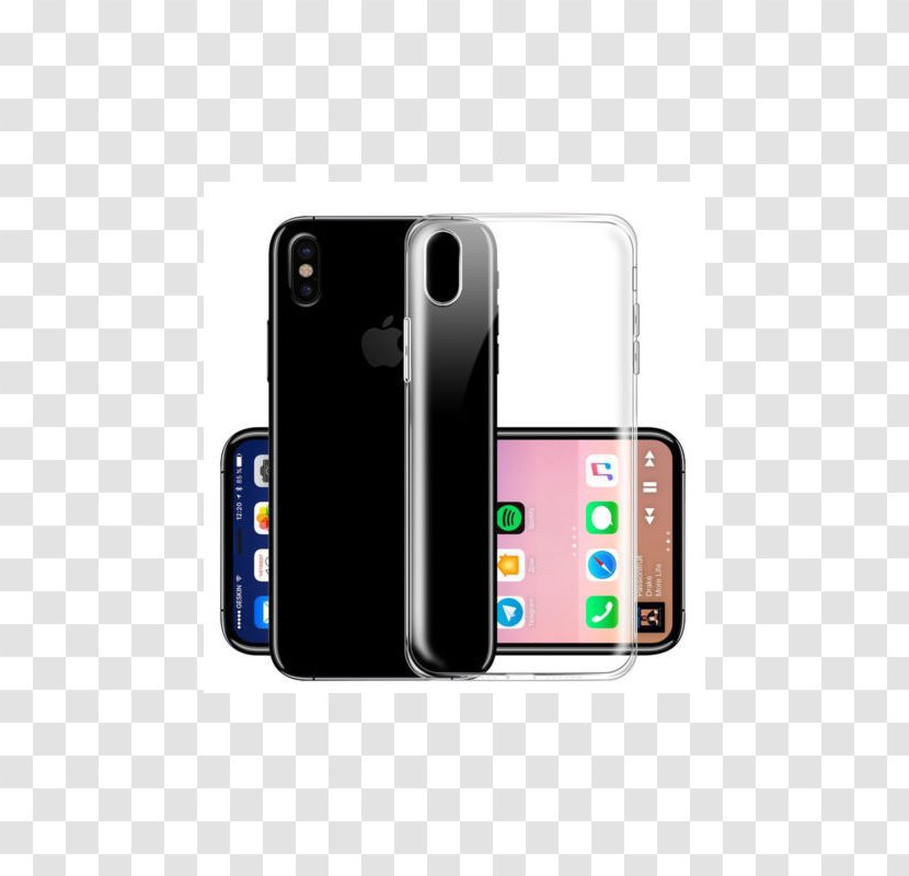 IPhone X Apple 7 Plus Mobile Phone Accessories Thermoplastic Polyurethane Telephone - Telephony - Iphone Broken Transparent PNG