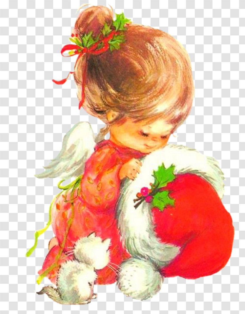 Christmas Day Angel Card Tree Image Little - Centerblog Transparent PNG