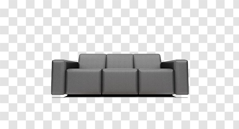 Couch Grey Photography - Chair - Dark Gray Sofa Transparent PNG