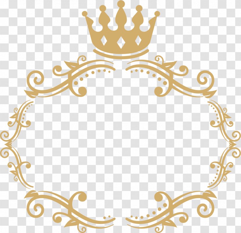 Arabesque Clip Art - Gold - Macbook Crown Filters Transparent PNG