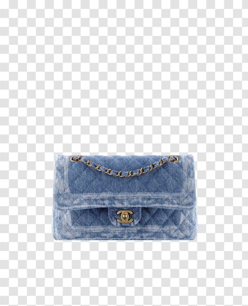 Chanel 2.55 Handbag Denim - Blue Transparent PNG