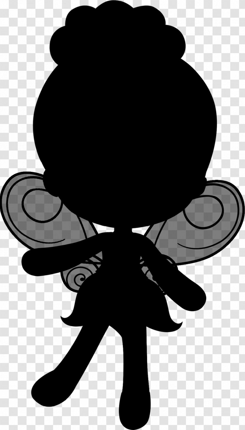 Clip Art Black M Silhouette Flower Transparent PNG