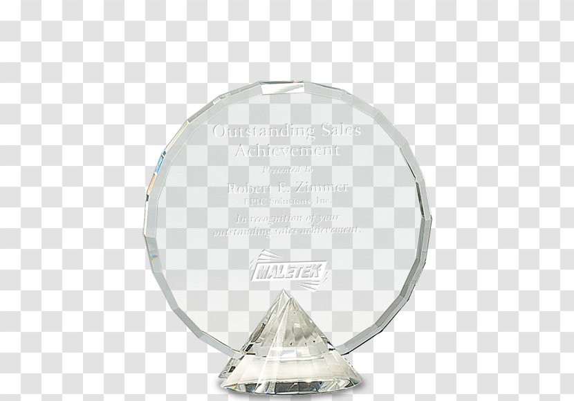 Award Commemorative Plaque Crystal Trophy Engraving - Glass Transparent PNG