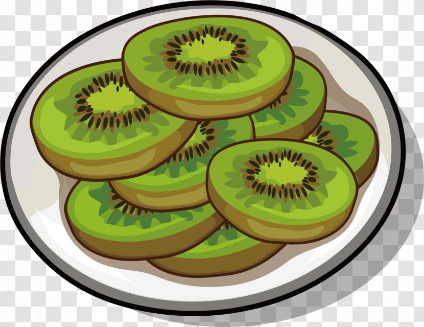 Strawberry Juice Kiwifruit - Kiwi Loaded Disk Vector Transparent PNG