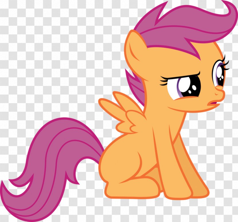 Scootaloo Pony DeviantArt - Watercolor - Expression Vector Transparent PNG