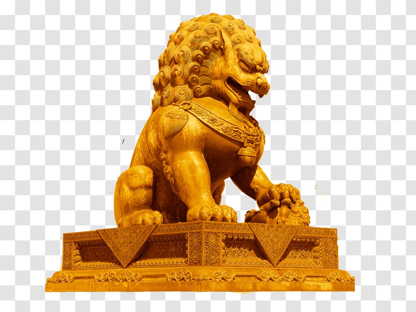 Haikou Chinese Guardian Lions - Monument Transparent PNG