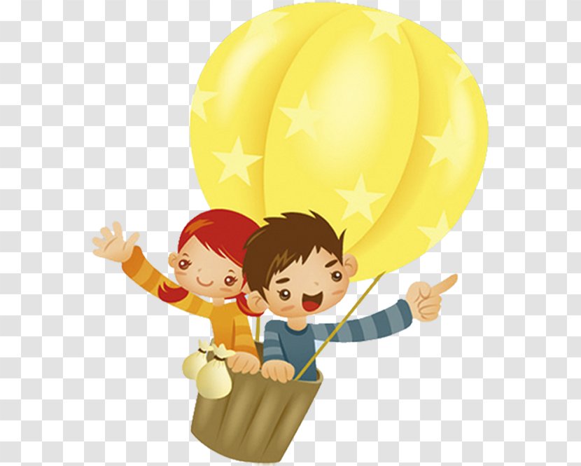 Balloon Boy Hoax Airplane Cartoon Child - Hot Air Ride For Children Transparent PNG