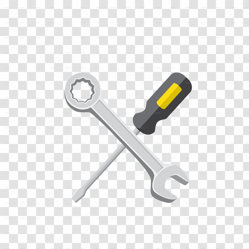 Spanners Hammer Clip Art - Screwdriver - TOOLS Transparent PNG