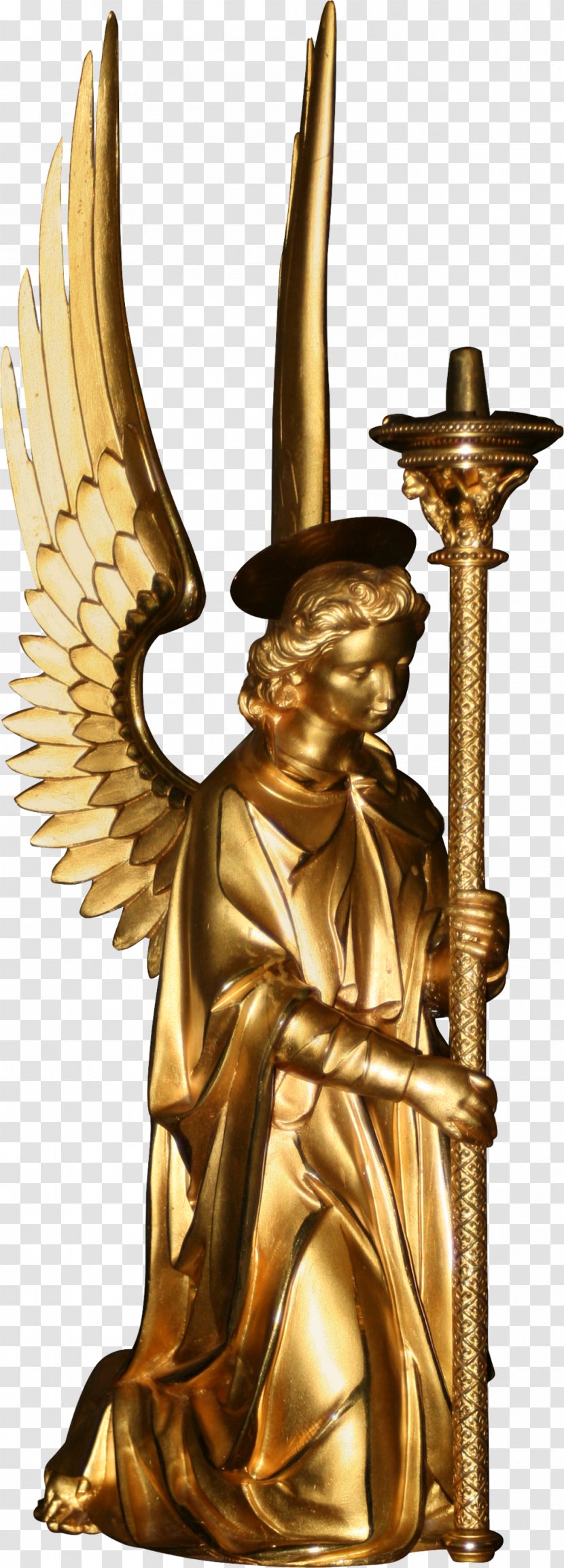 Bronze Sculpture Art Statue - Brass - Angels Transparent PNG