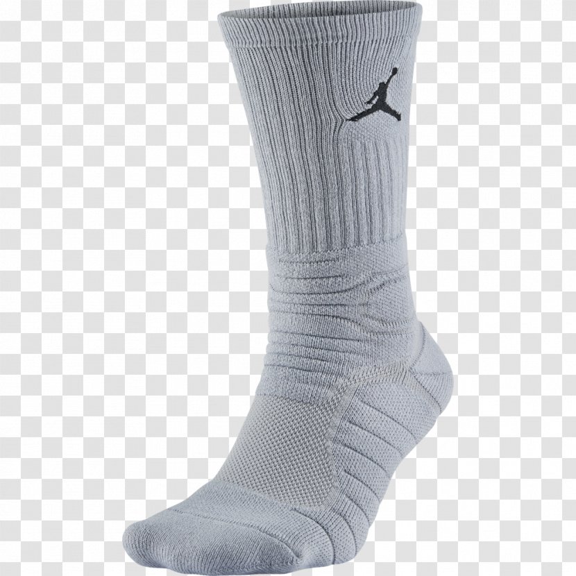 Crew Sock Nike Air Jordan Stocking Transparent PNG