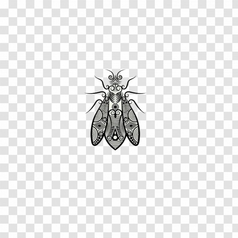 Bee Butterfly Insect Wing Shower - Organism - Cockroach Pattern Transparent PNG