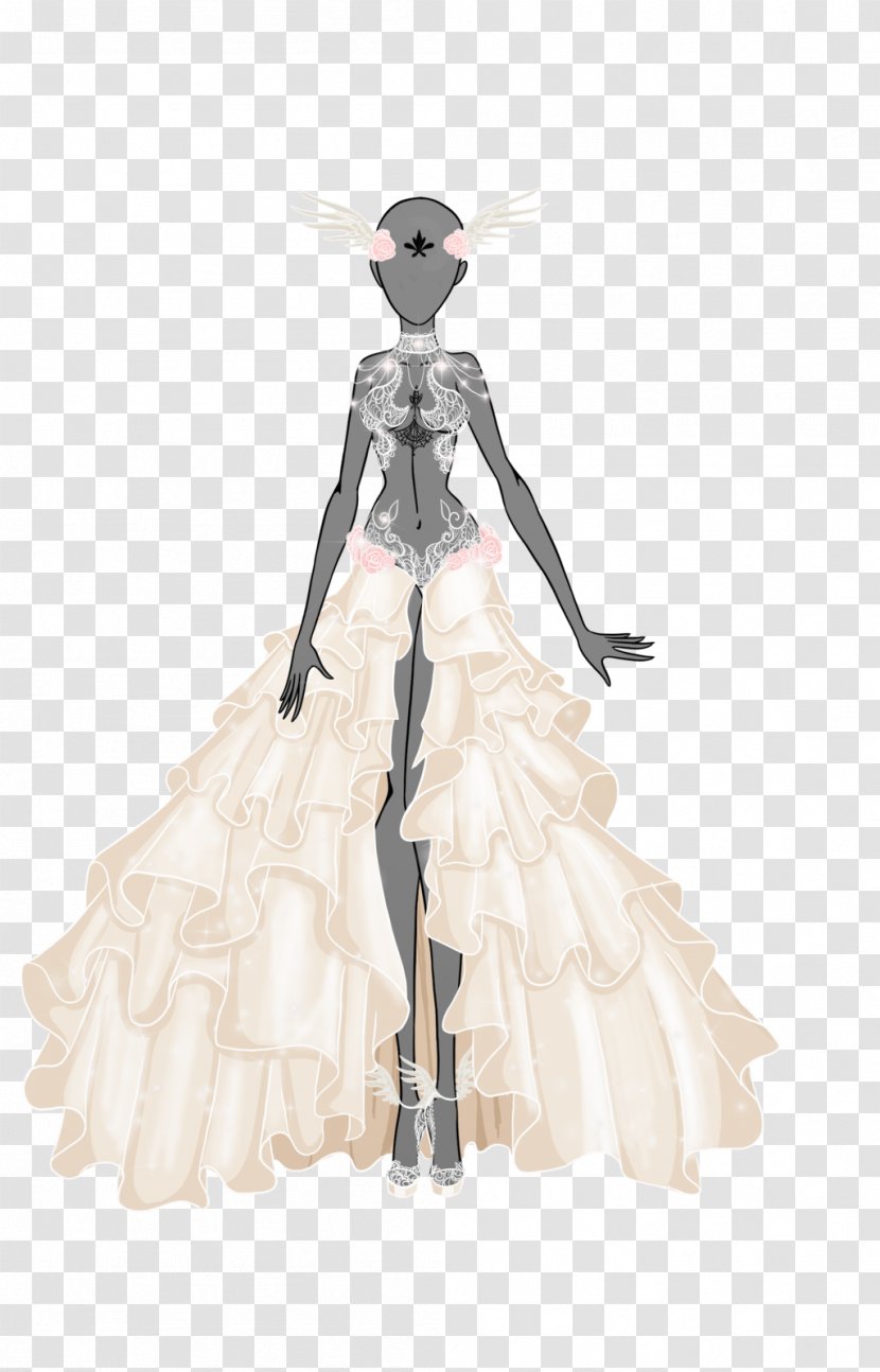 Costume Design Gown - Figurine - Feel The Wind Transparent PNG