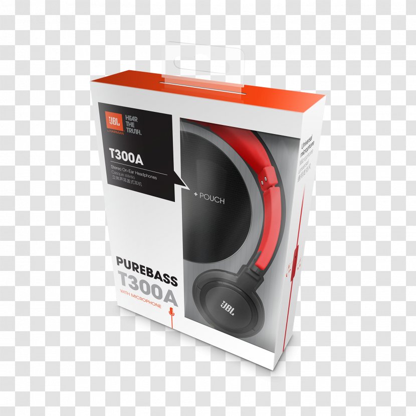 Headphones Audio Harman JBL T300A Kardon - Pioneer Semj561bt Transparent PNG