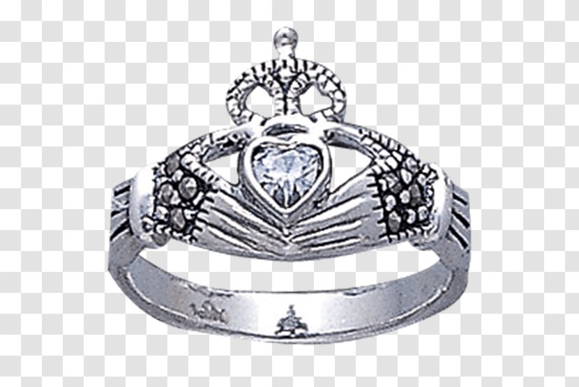 Claddagh Ring Gemstone Jewellery - Celtic Knot Transparent PNG