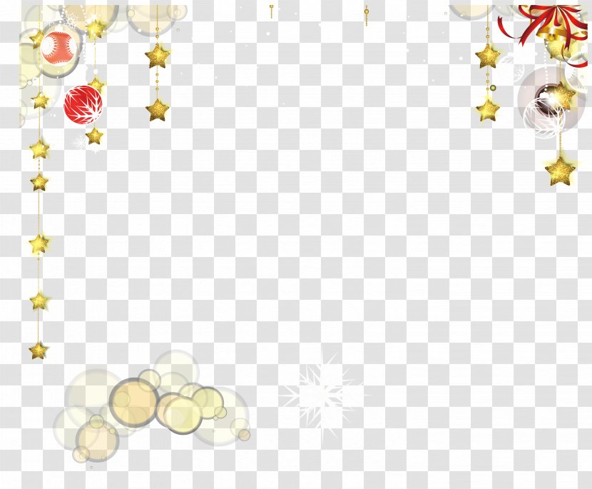 Bubble Shooter Christmas Balls Ornament - Perspective Star Bow Snowflakes Transparent PNG