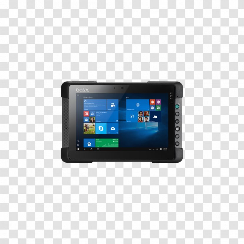 Laptop Microsoft Tablet PC Rugged Computer Getac - Electronics Transparent PNG