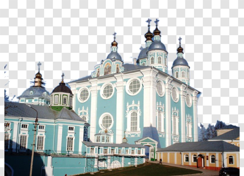Assumption Cathedral In Smolensk Photography Pixabay Illustration - Medieval Architecture - Gothic Two Transparent PNG