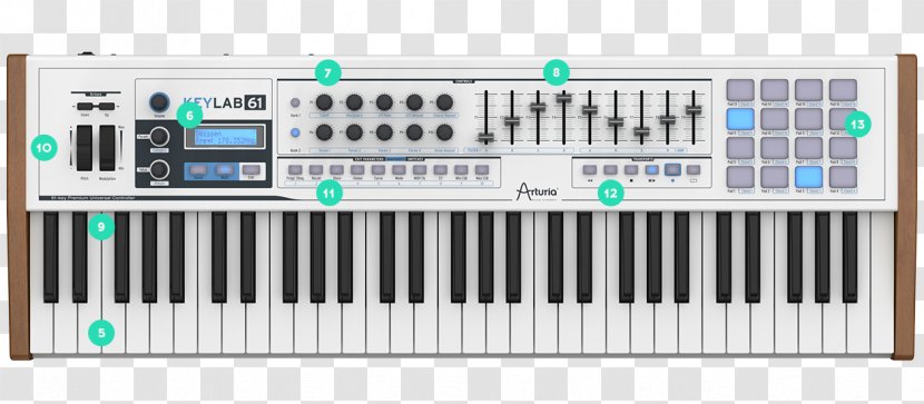 ARP 2600 Arturia Sound Synthesizers MIDI Keyboard Controllers - Silhouette - Musical Instruments Transparent PNG