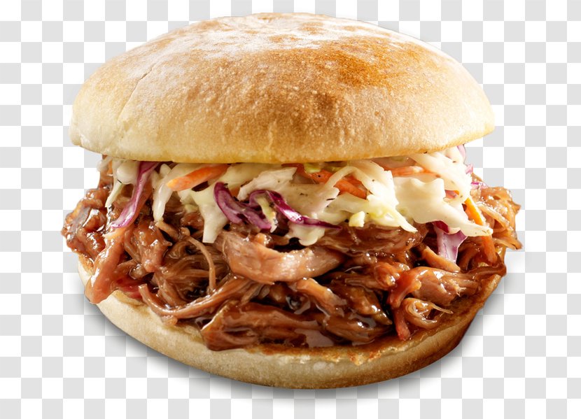 Pulled Pork Hamburger Barbecue Grill Coleslaw French Fries - Steak Transparent PNG