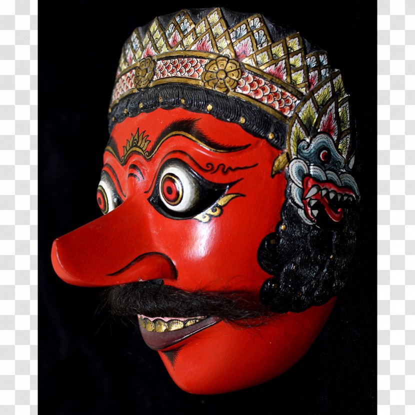 Mask Javanese People Klana Sewandana - Face Transparent PNG