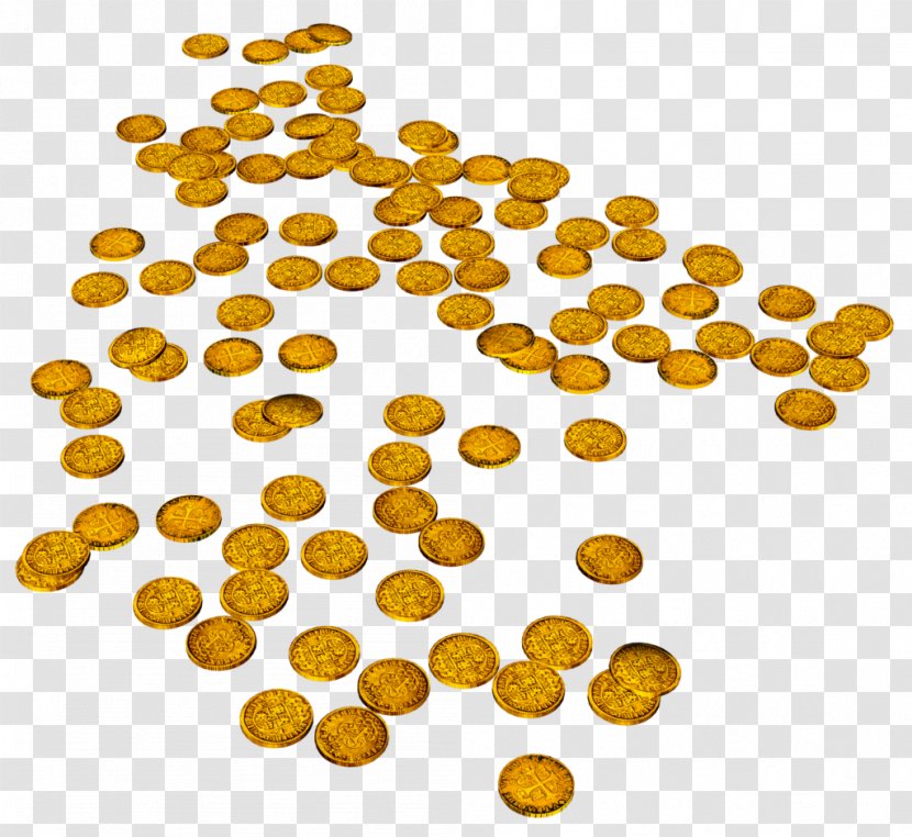 Gold Coin Bullion Trader - Silver - Coins Transparent PNG