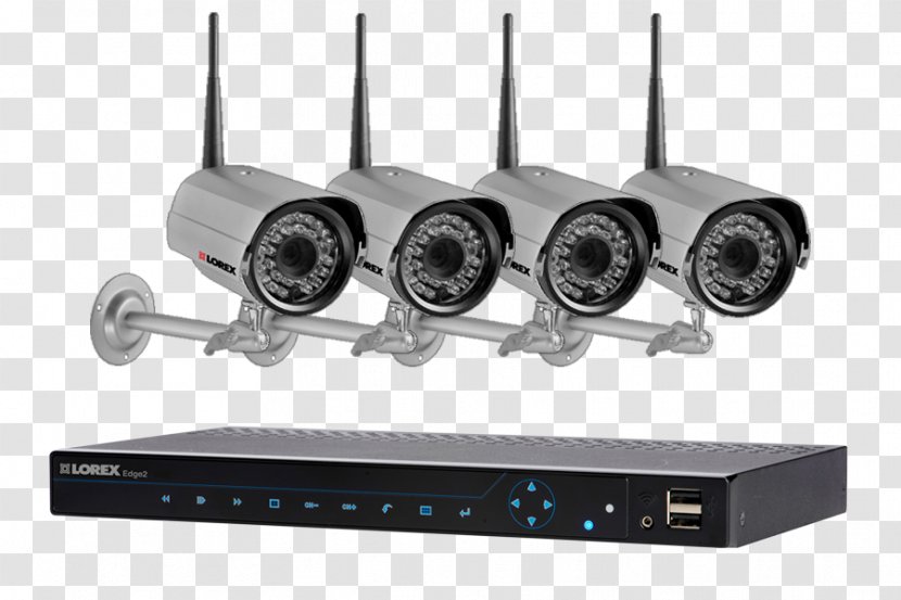 Wireless Security Camera Videovigilància Closed-circuit Television Surveillance - Wifi Transparent PNG