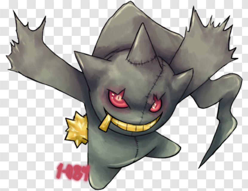 Banette Pokémon X And Y Shuppet Illustration - Cartoon - All Jordan Shoes Coloring Pages Transparent PNG