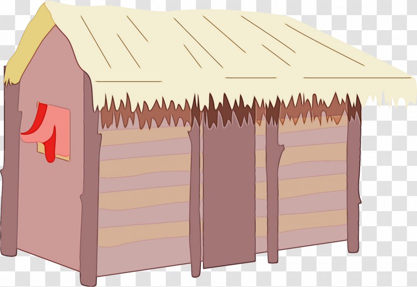 Shed Furniture Roof Table Hut - Wet Ink - Playhouse Tent Transparent PNG