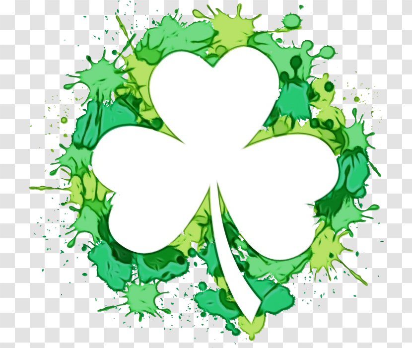 Green Leaf Clip Art Plant Heart - Symbol - Clover Transparent PNG