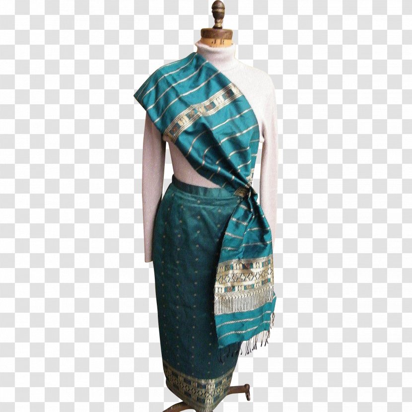 Pencil Skirt Silk Shawl Suit - Lining Transparent PNG