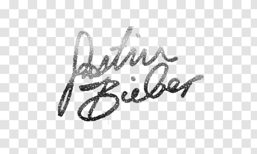 Sticker Purpose World Tour Decal Work Of Art - Justin Bieber Never Say - Firma Transparent PNG