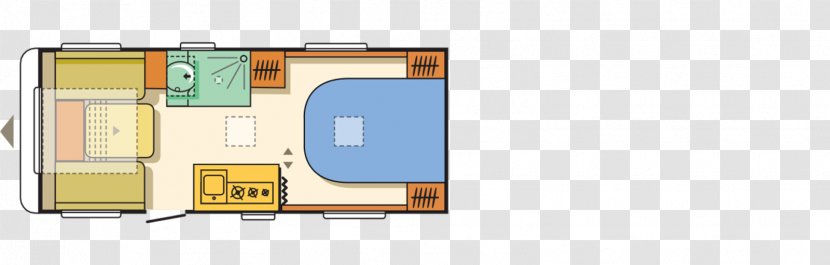 Adria Mobil Caravan Altea Floor Plan Concessionaires Limited - Yellow - European Decorative Windows Transparent PNG