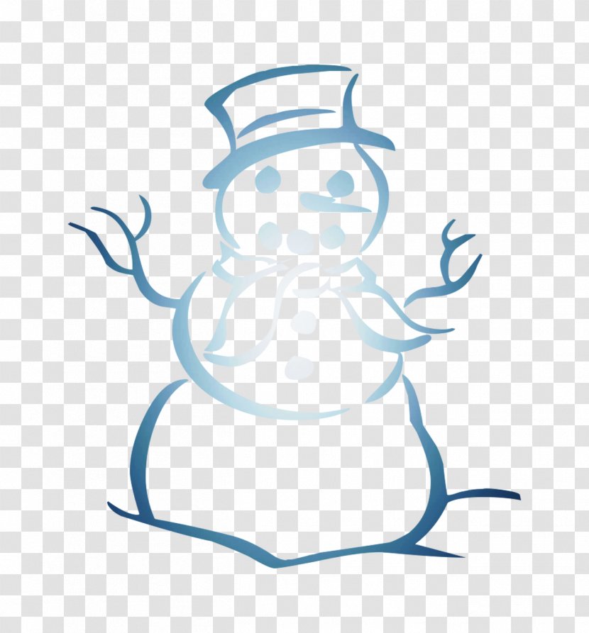 Santa Claus Christmas Coloring Pages Cute Colouring Book Snowman - Hat - Frosty The Transparent PNG