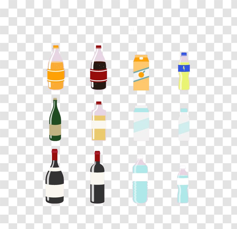 Cola Plastic Bottle - Drinkware - Flat Soda Bottles Transparent PNG