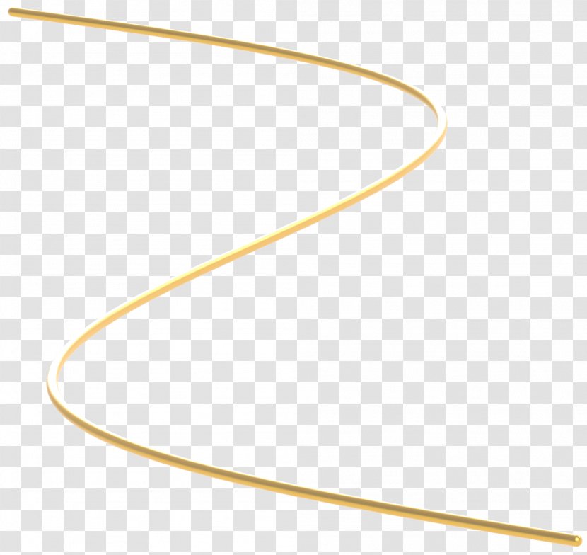 Yellow Material Angle - Wire Transparent PNG