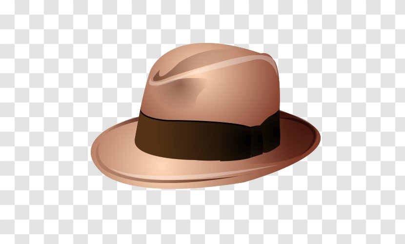 Euclidean Vector Hat Icon - Brown - Cartoon Transparent PNG