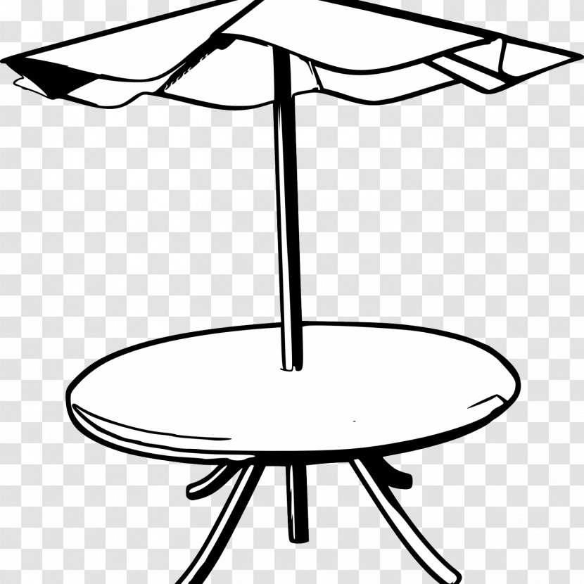 Table Garden Furniture Clip Art Patio Umbrella Transparent PNG