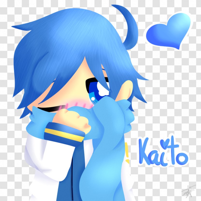 Kaito Blue Hair Vocaloid - Tree Transparent PNG