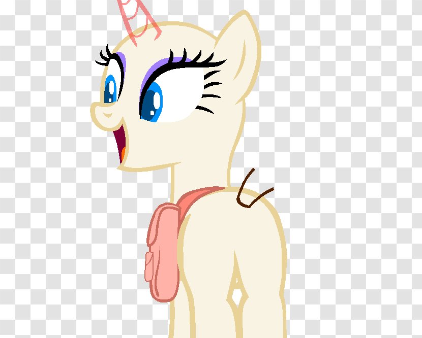 Cat Pony Horse Ear - Heart Transparent PNG