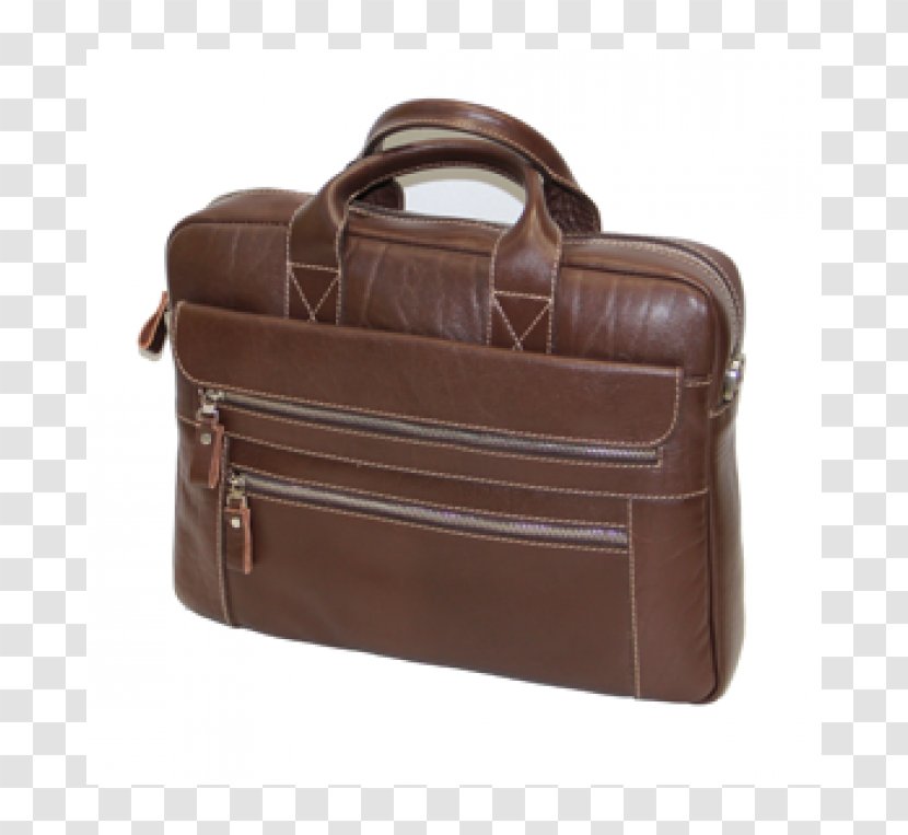 Briefcase Brown Leather Caramel Color Hand Luggage - Kado Transparent PNG