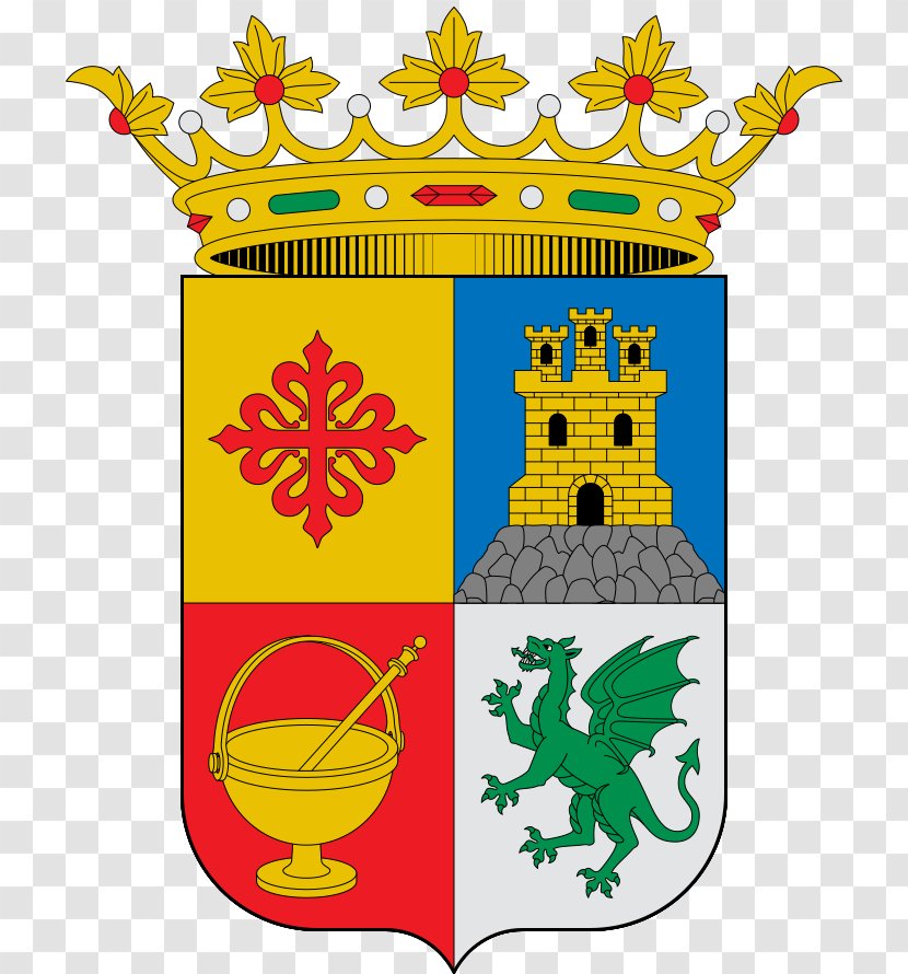 Marbella Coat Of Arms Siles, Spain Prebaetic System Gules - Flower Transparent PNG