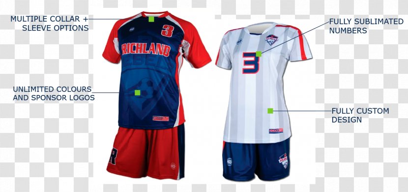 Jersey T-shirt Uniform Kit - Brand - Soccer Jerseys Transparent PNG