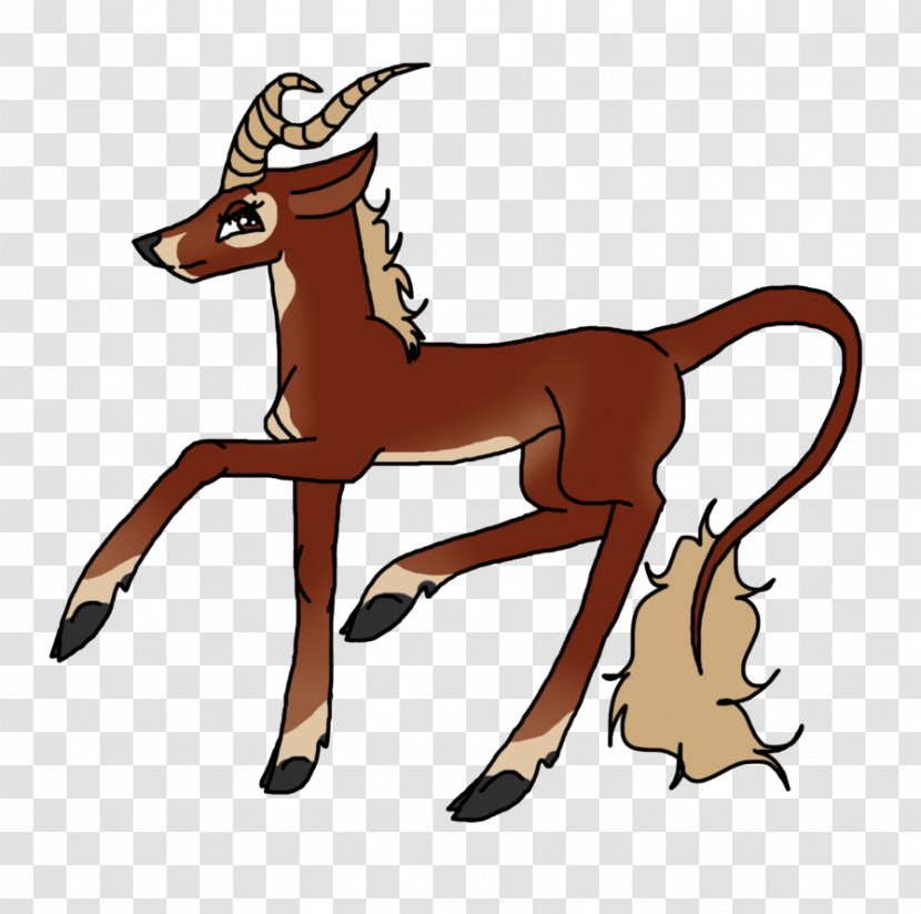 Impala Horse Reindeer Antelope Pack Animal - Tail Transparent PNG