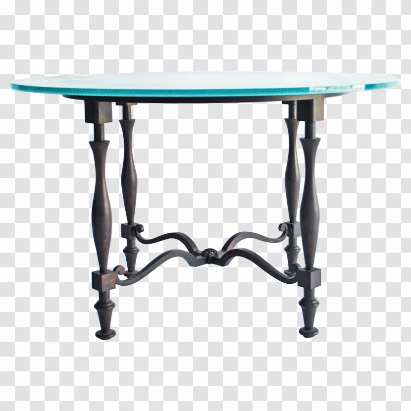 Rectangle - Furniture - Iron Table Transparent PNG