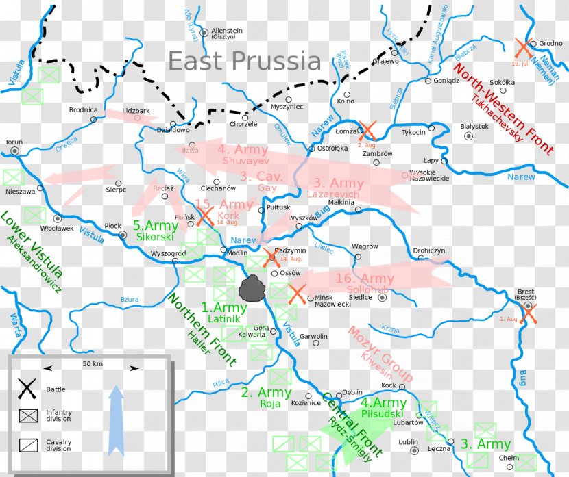 Battle Of Warsaw Austerlitz Polish–Soviet War - Land Lot Transparent PNG