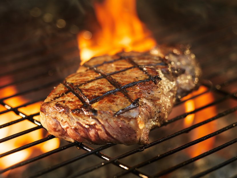 Barbecue Grill Beefsteak Chophouse Restaurant Asado How To Grill: The Complete Illustrated Book Of Technique - Cut Beef Transparent PNG
