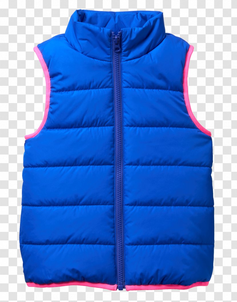 Gilets Cobalt Blue Sleeve Transparent PNG