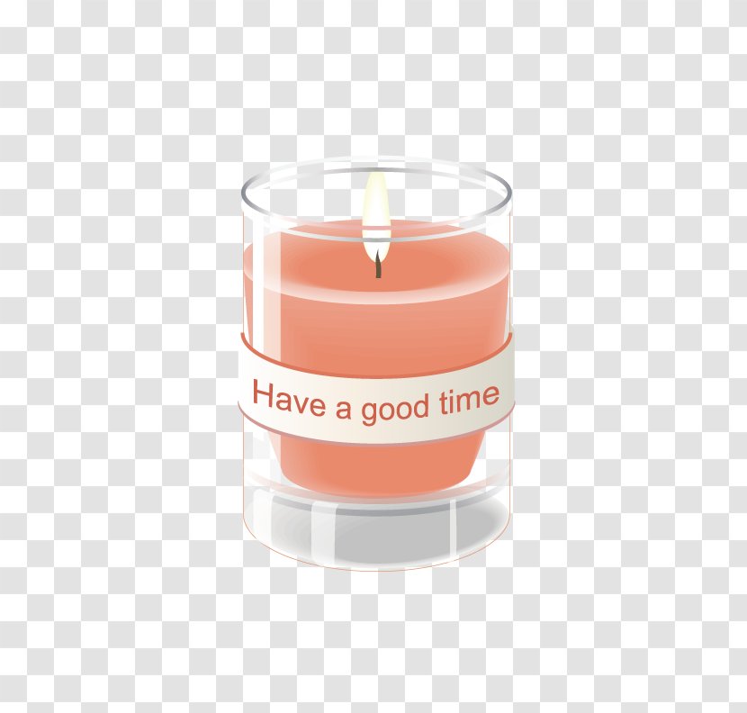 Candle Red Wax - Personality - Personalized Transparent PNG