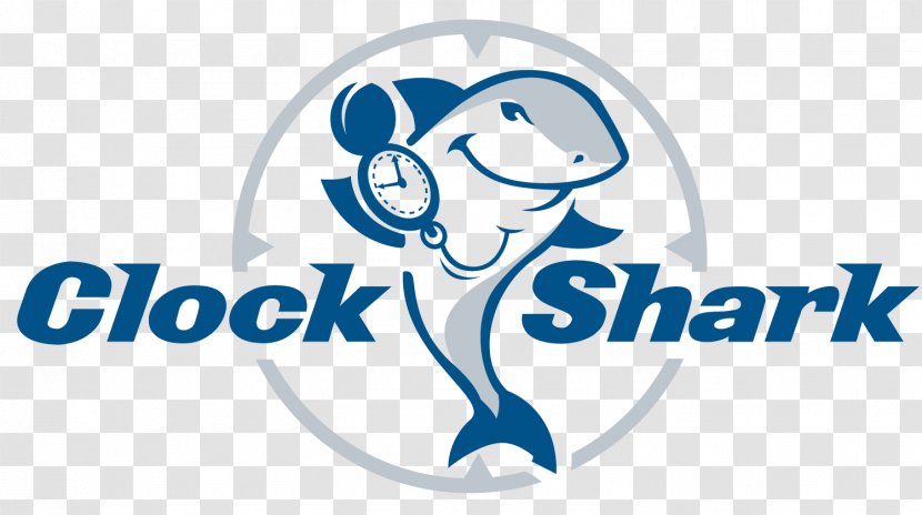 ClockShark Logo Organization Brand Product - Communication - Shark Transparent PNG